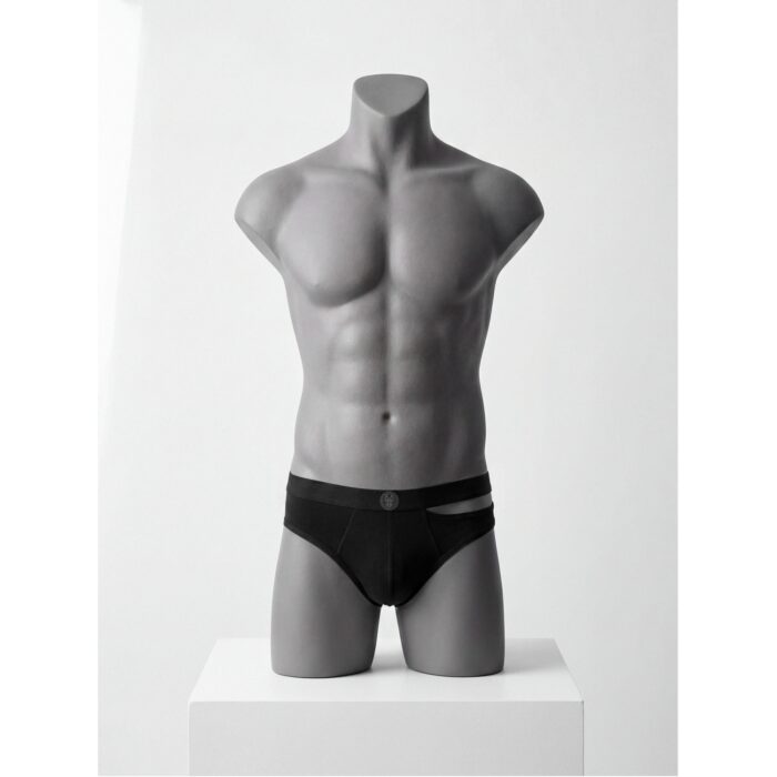 Cueca Siccus Hermes Silver Recorte Lateral